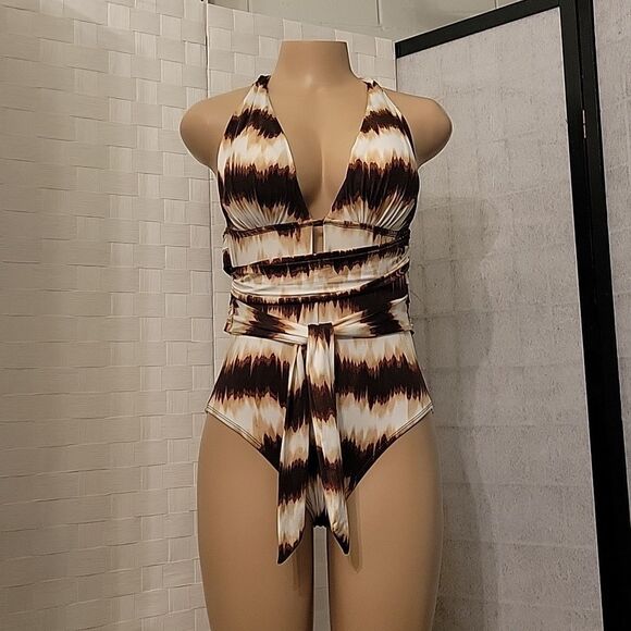 BRAND NEW A.N.A NEW APPROACH TIE-DYE ONE PIECE WOMEN"S SWIMSUITS - Picture 9 of 16